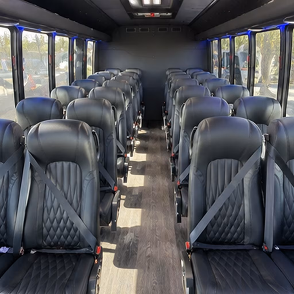 pueblo religious group transportation onboard seating