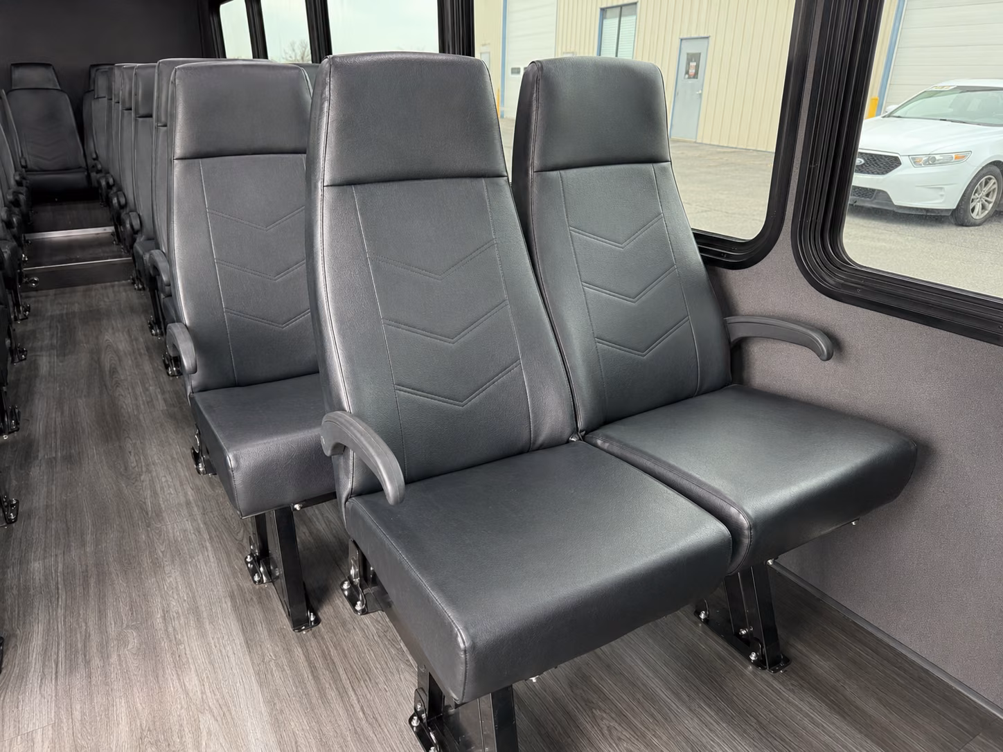 pueblo wine tour brewery transportation onboard seating